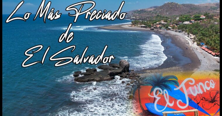 Disfruta de las olas y el sol en Playa El Tunco en El Salvador